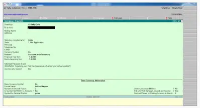 Tally टैली में कंपनी क्या है? Tally company बनाने के steps