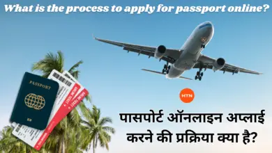 What is the process to apply for passport online in Hindi?