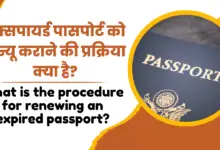 Renewing an expired passport: एक्सपायर्ड पासपोर्ट को रिन्यू कराने की प्रक्रिया क्या है?