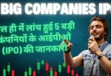 हाल ही में लांच हुई 5 बड़ी कंपनियों के आईपीओ(IPO) की जानकारी